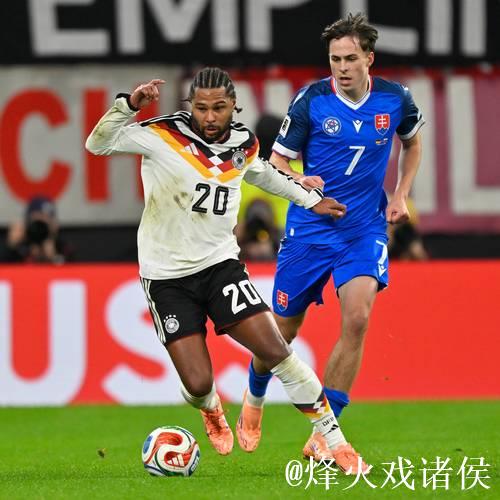 萨内双响格纳布里传射 德国6-0斯洛伐克进世界杯